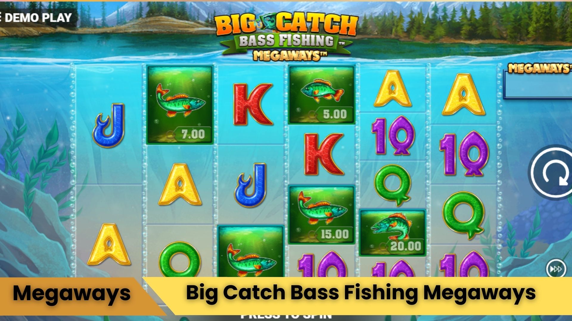 Big Catch Bass Fishing Megaways Oyna