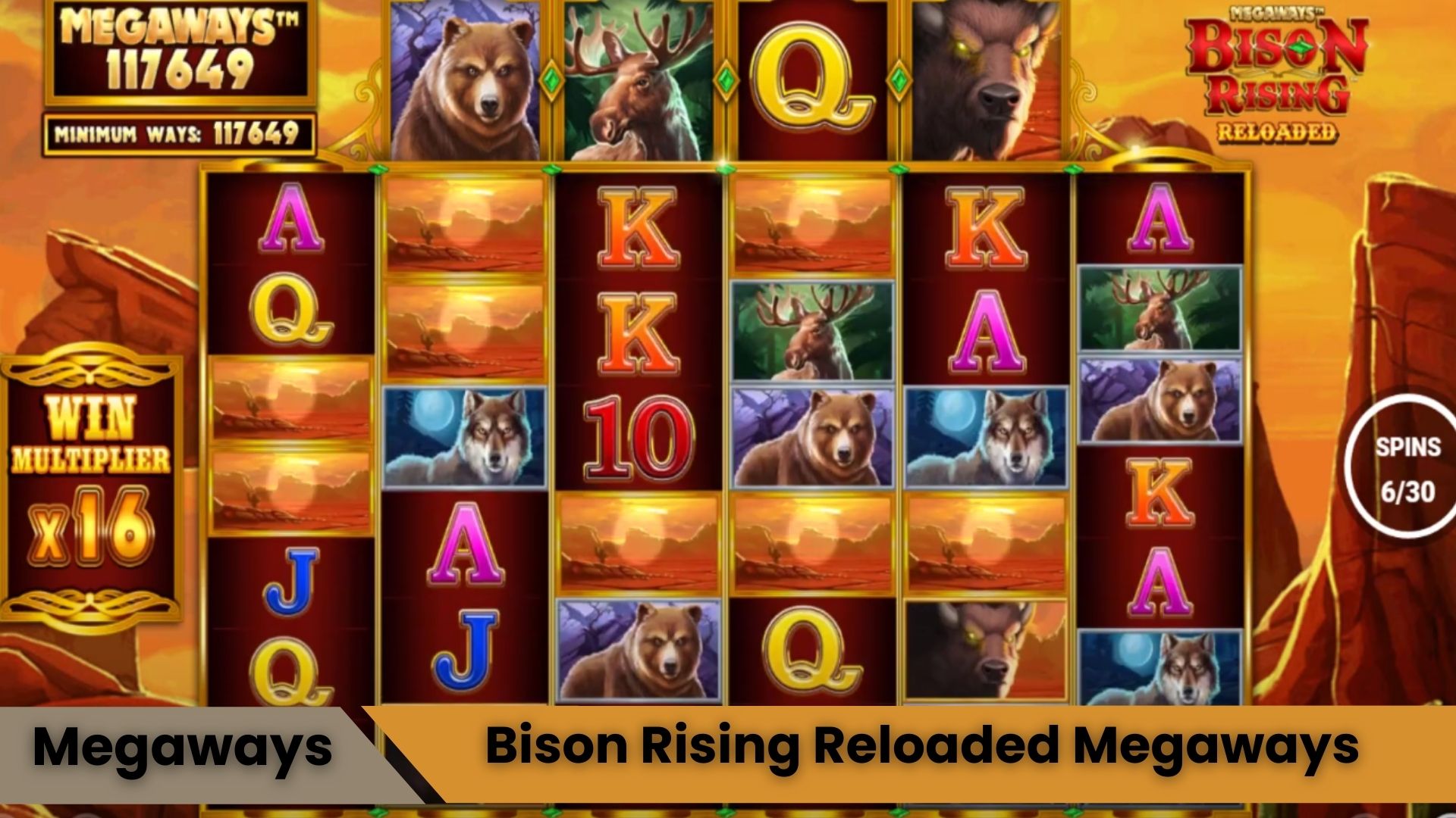 Bison Rising Reloaded Megaways Oyna