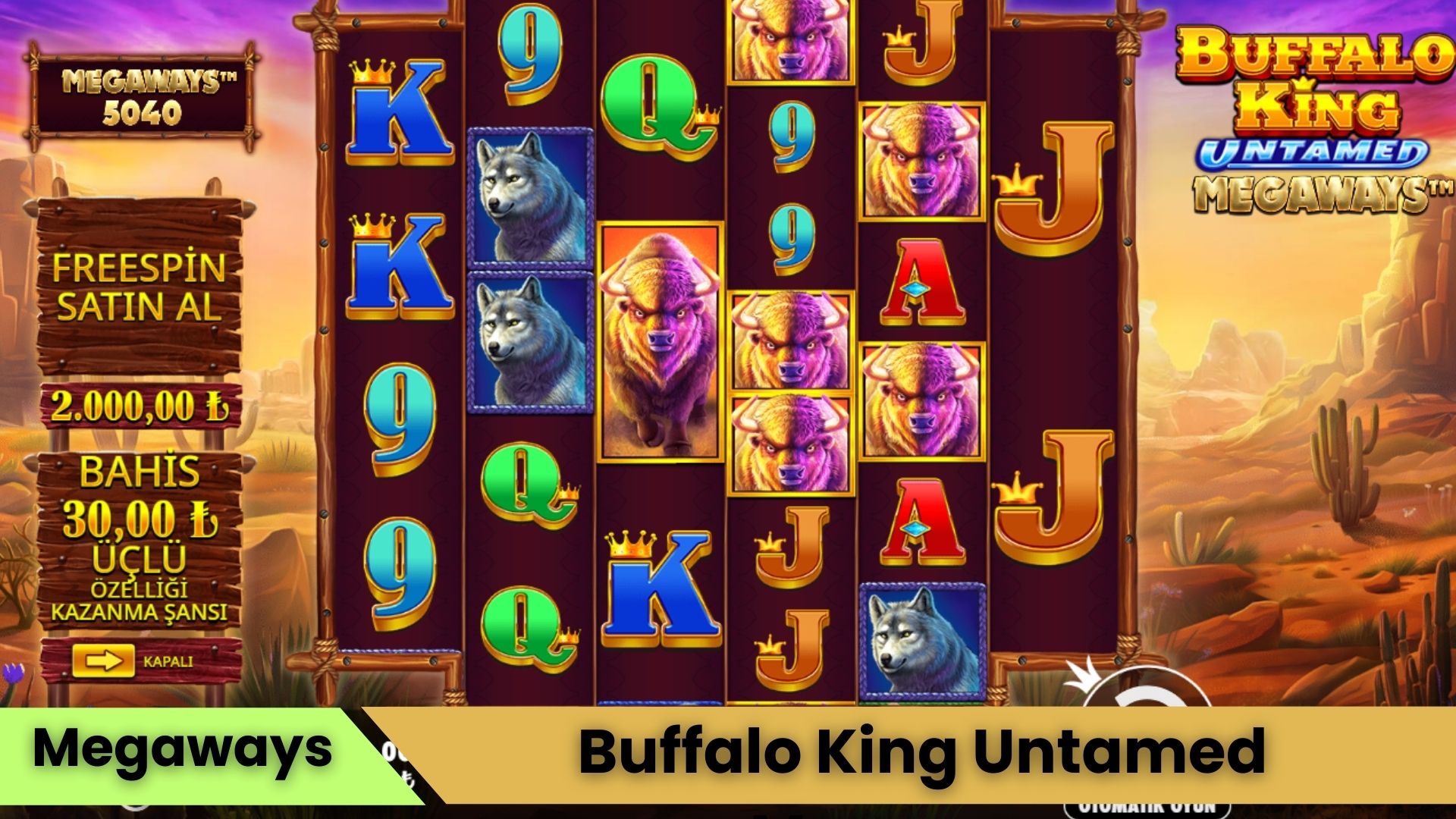 Buffalo King Untamed Megaways Oyna