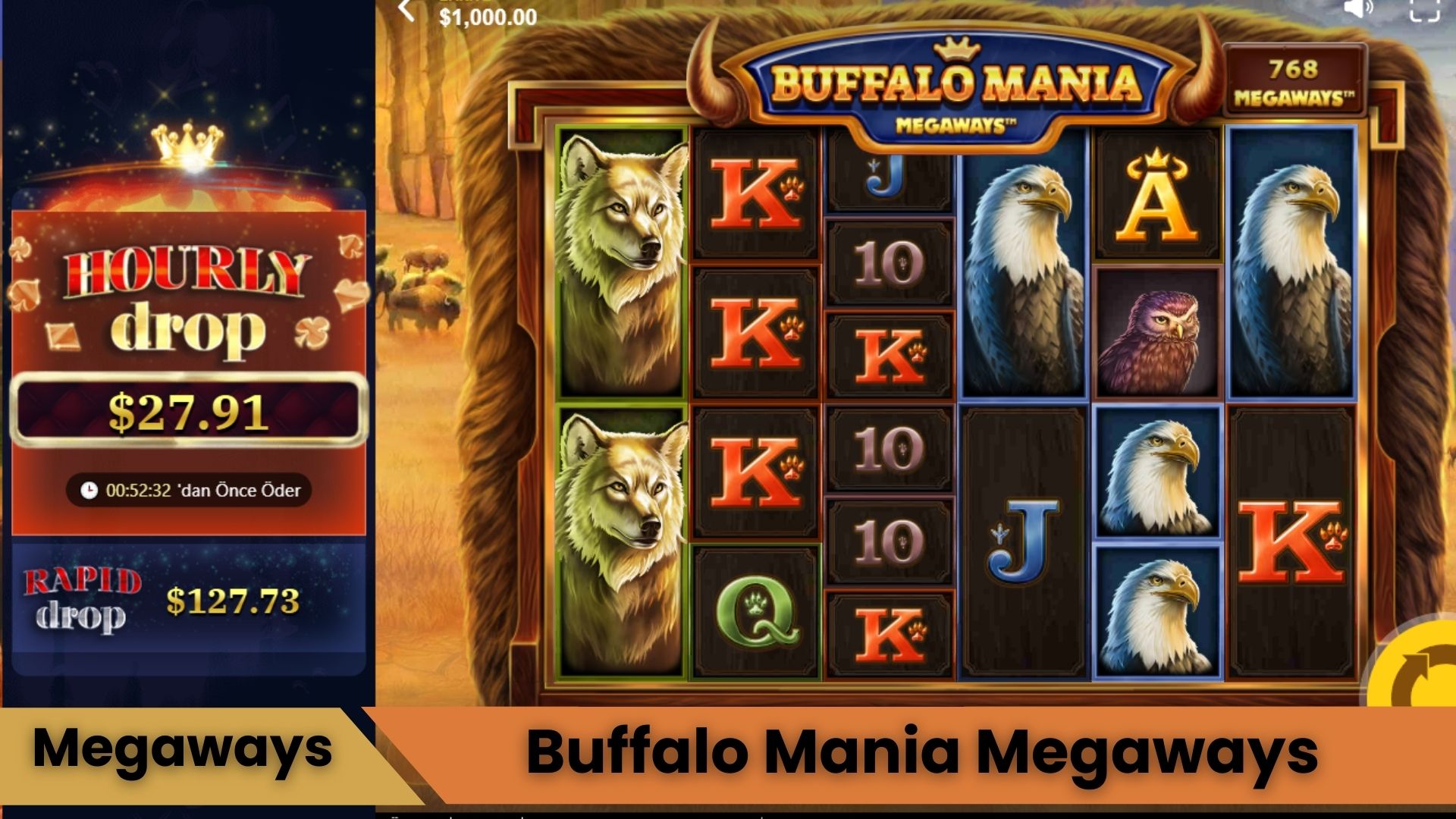 Buffalo Mania Megaways Oyna