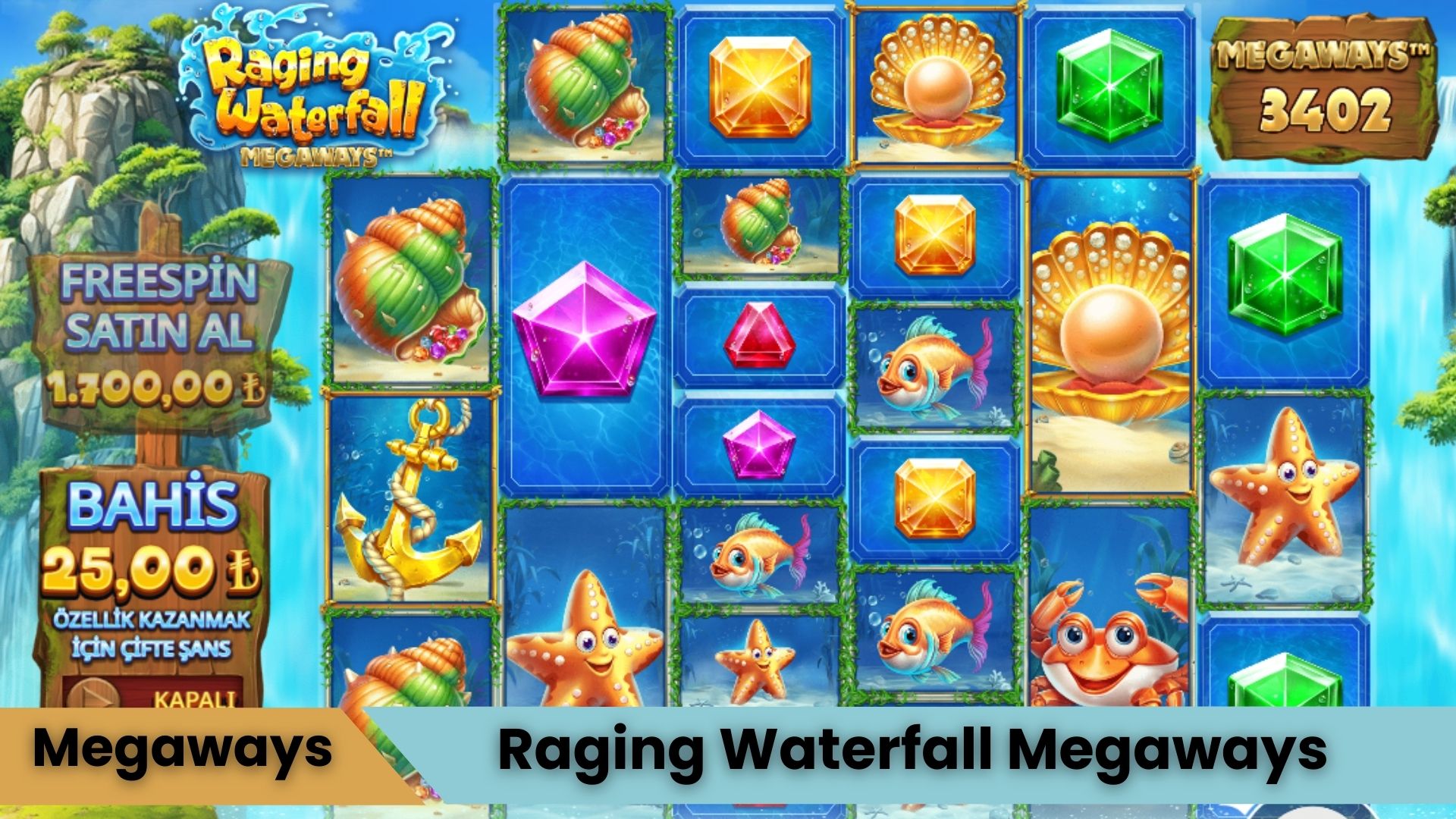 Raging Waterfall Megaways Oyna