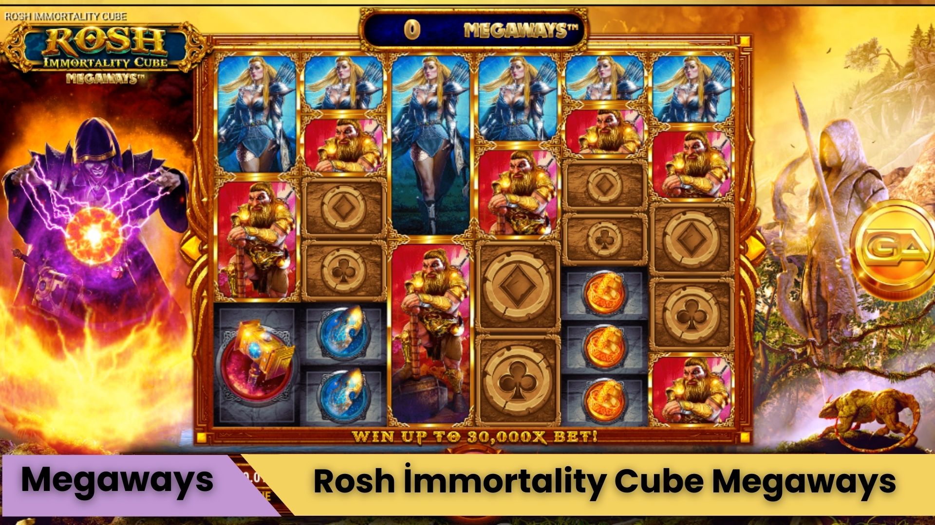 Rosh immortality Cube Megaways Oyna