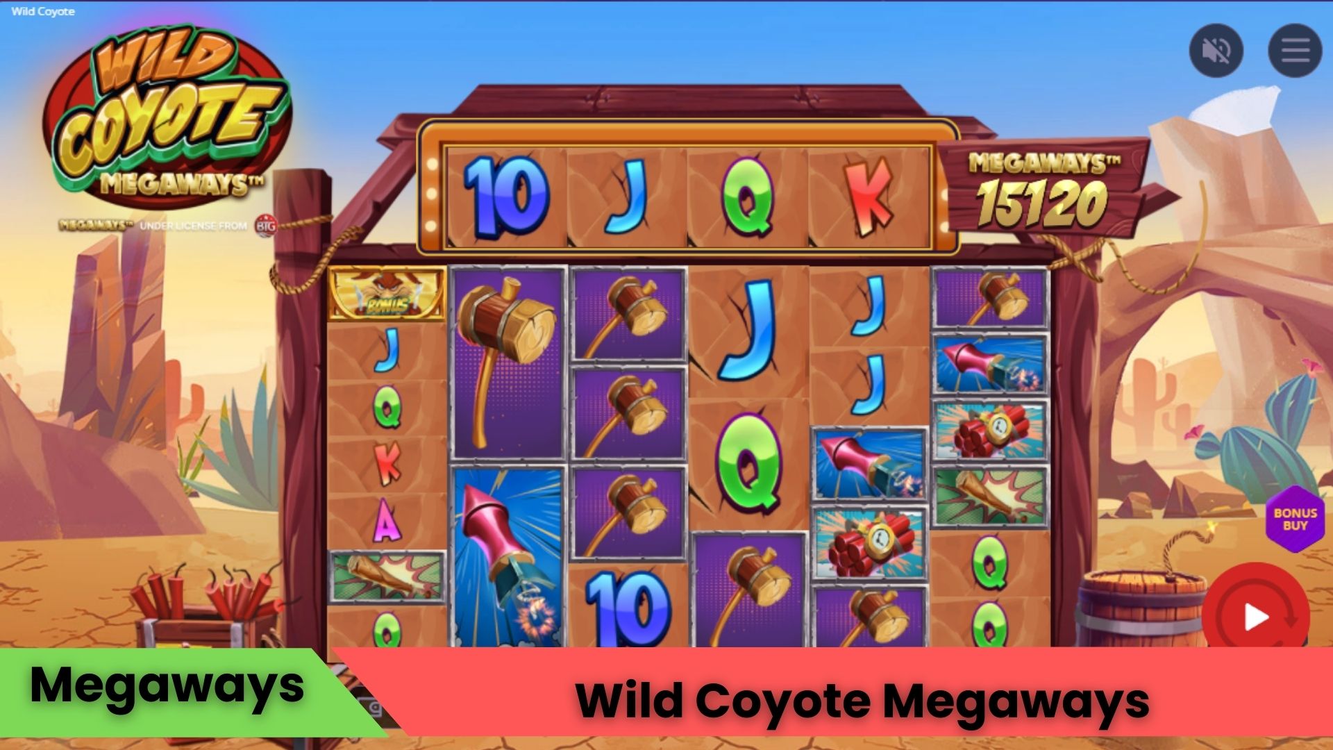 Wild Coyote Megaways Oyna